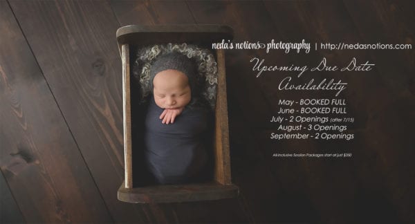 Neda's Notions Photography | Newborn Photographer Niceville