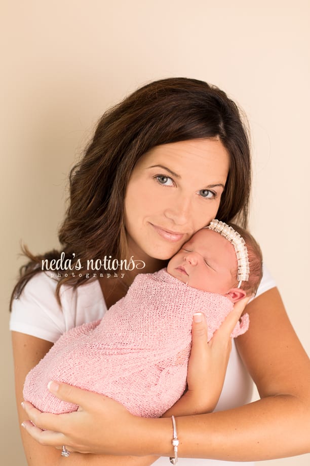 destin newborn photographer, baby girl, mother and daughter, maternity