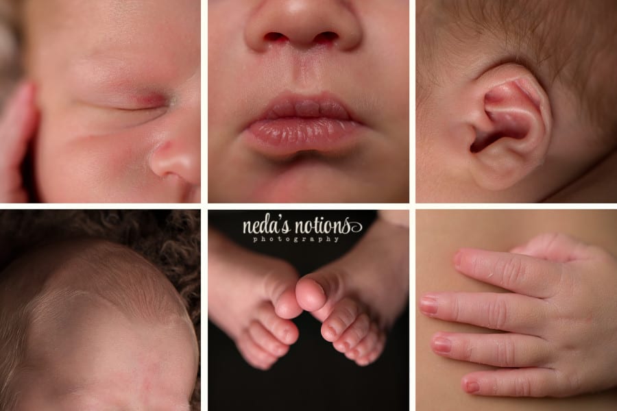 Crestview newborn photographer, baby boy, newborn photography, crestview fl, macro collage