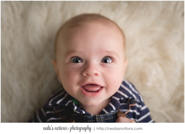 Baby Photographer Crestview | Preston at Four Months