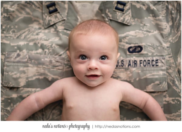 Baby Photographer Crestview | Preston at Four Months