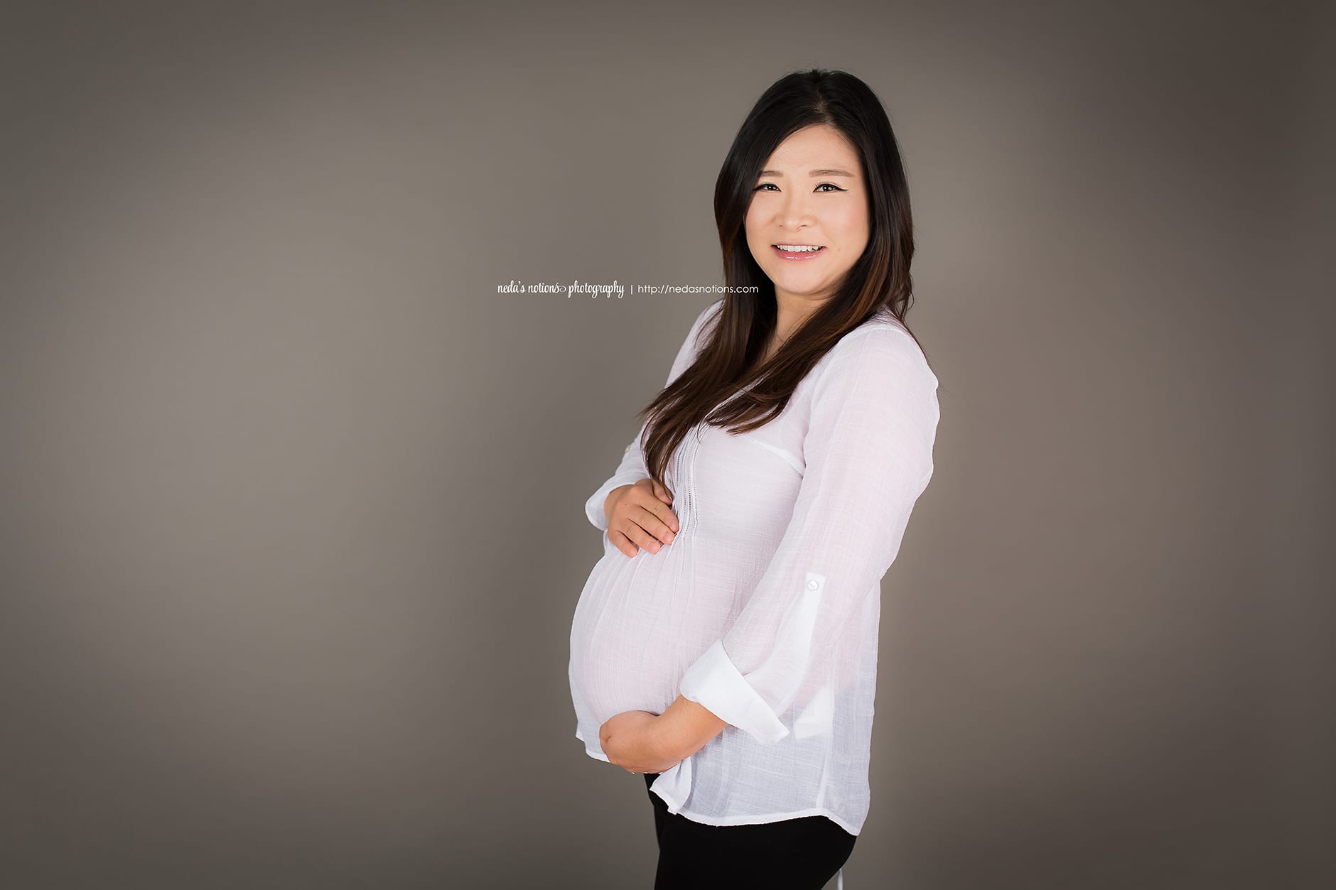 Studio Maternity Photographer | Neda's Notions Photography