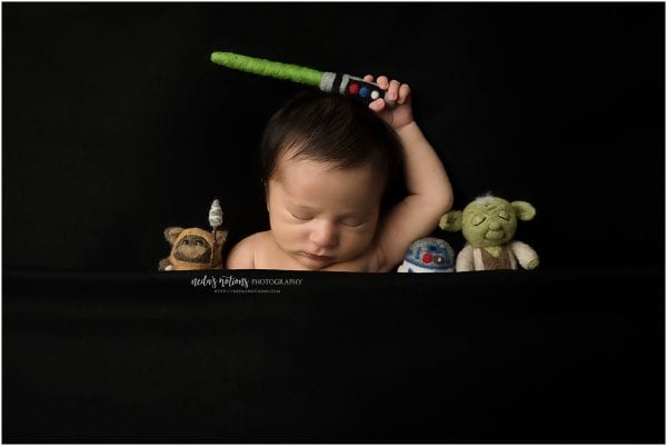 Star Wars day newborn